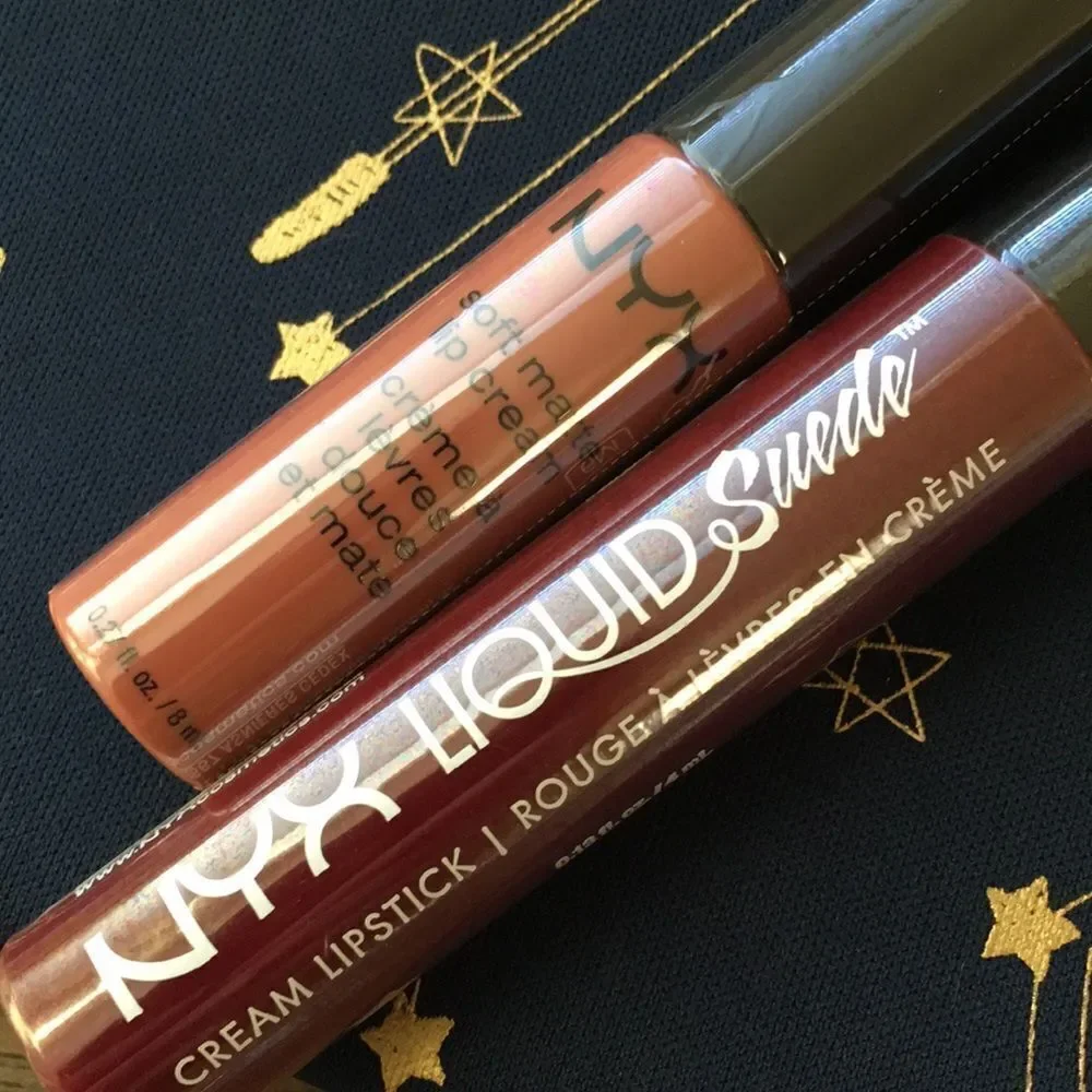 NYX Makeup Bundle Lipstick & Eyeshadow & Eyeliner